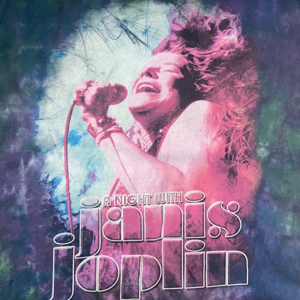 Vintage band shirt!  tie dye Janis Joplin … - Picture 2 of 4